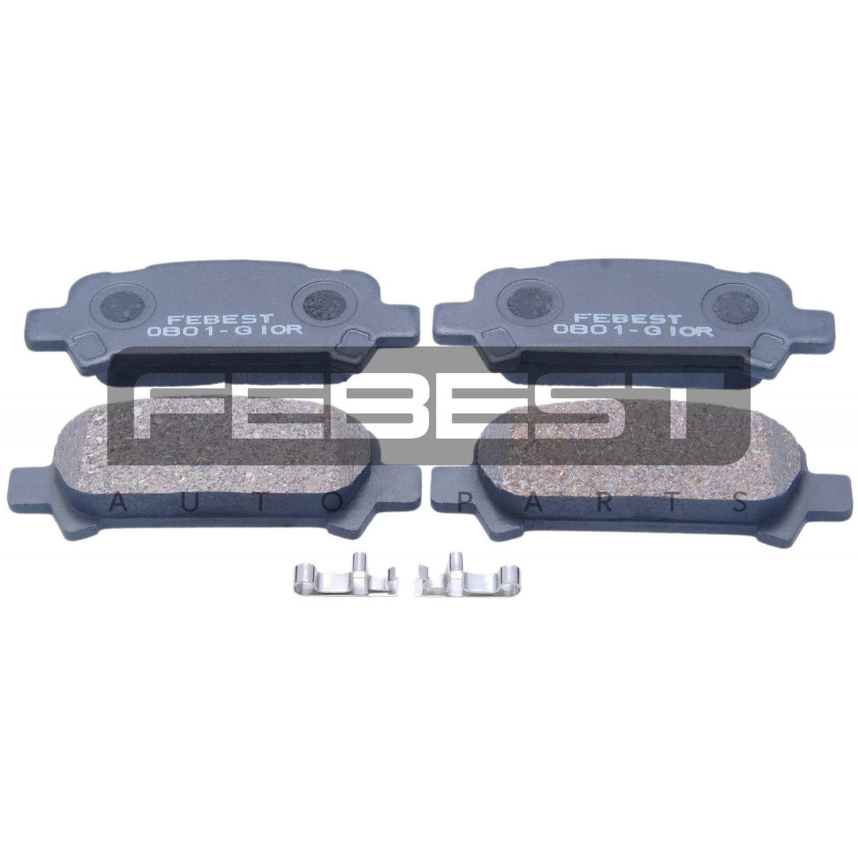 Pad kit, disc brake, rear - kit