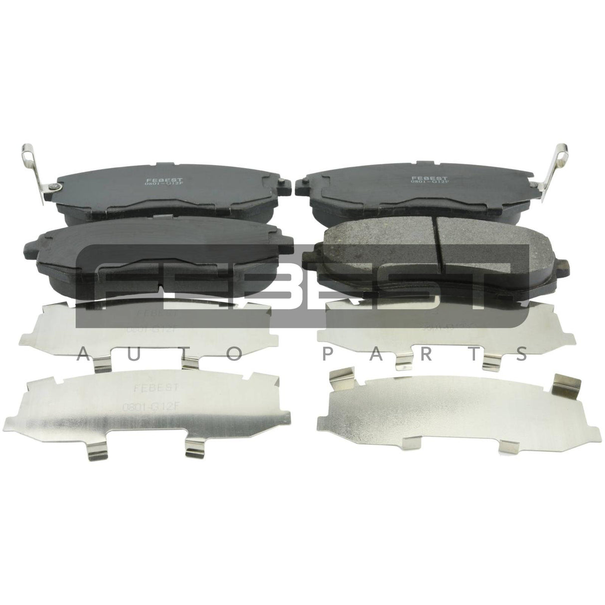 Pad kit, disc brake, front - kit