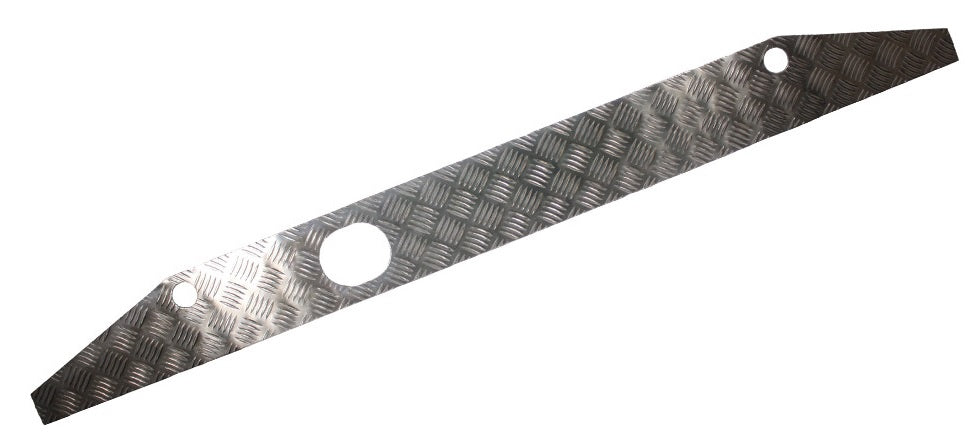 Rear Crossbar Protective Plate - Aluminum - 2mm