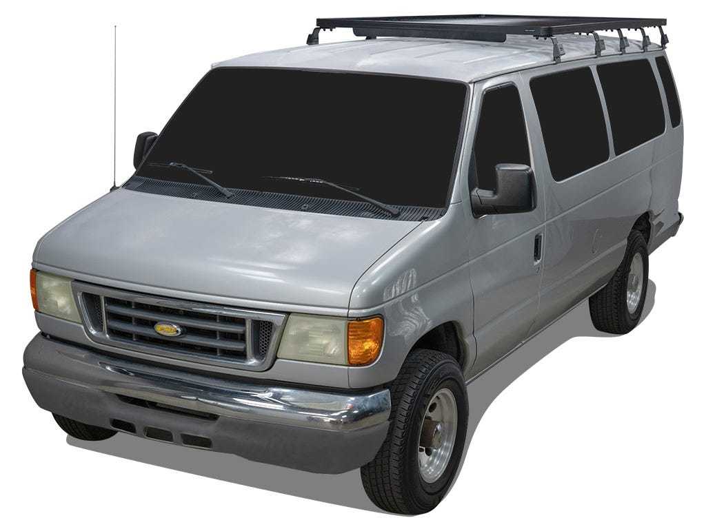 Ford E150/E250/E350 Extended Cab (1992-2014) Slimline II 3/4 Roof Rack Kit - FRONT RUNNER