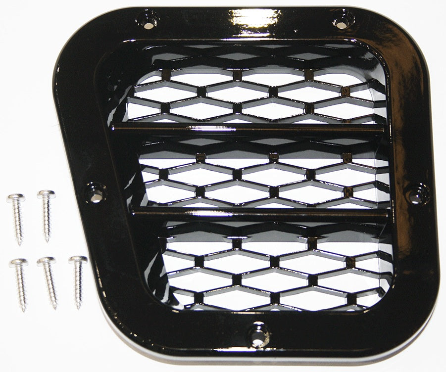 Sport LH Side Wing Vent Grill Fits Defender Gloss Finish