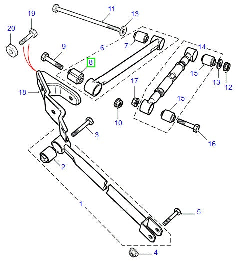Bush Link Assembly