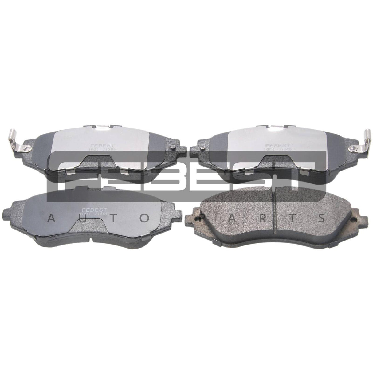 Pad kit, disc brake, front - kit