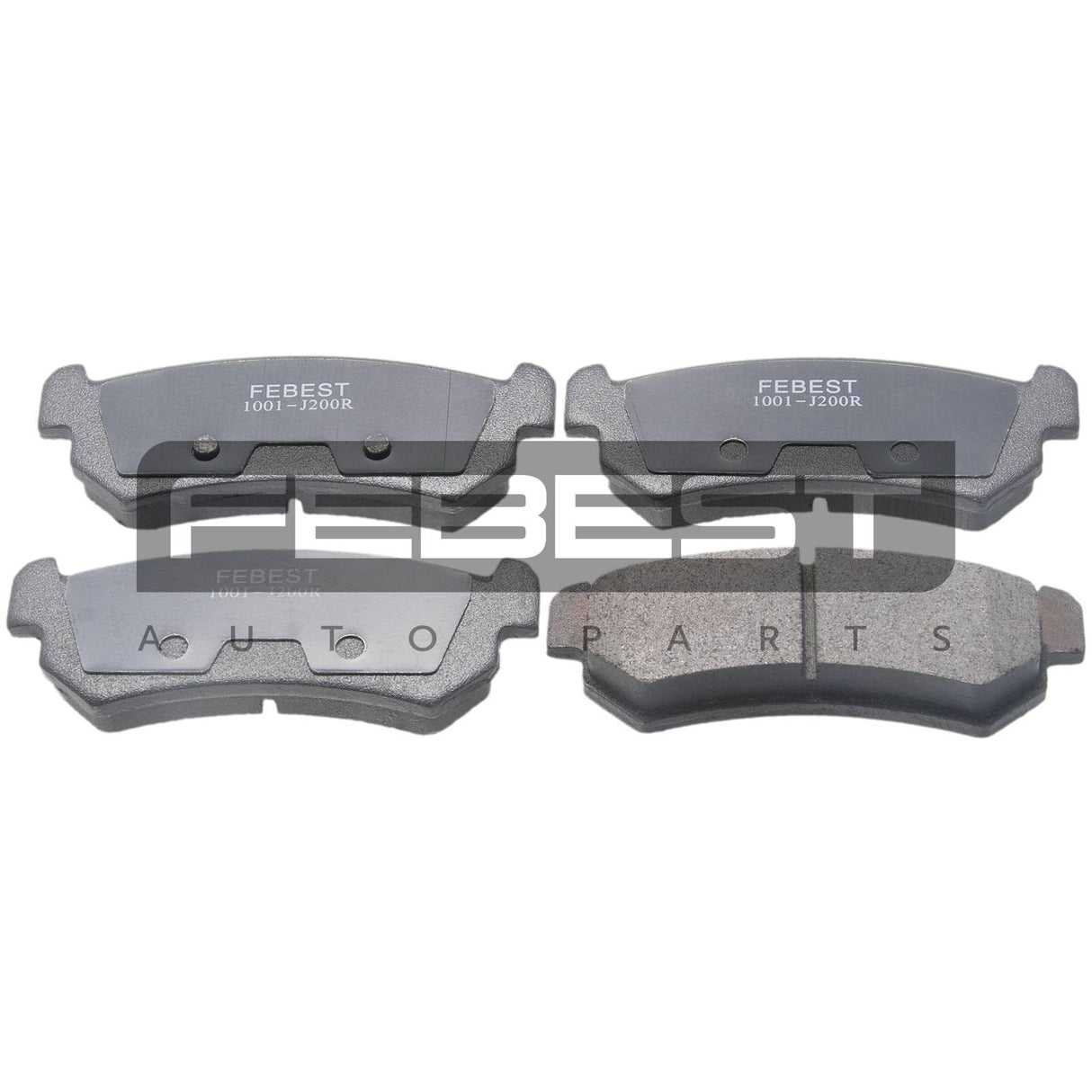 Pad kit, disc brake, rear