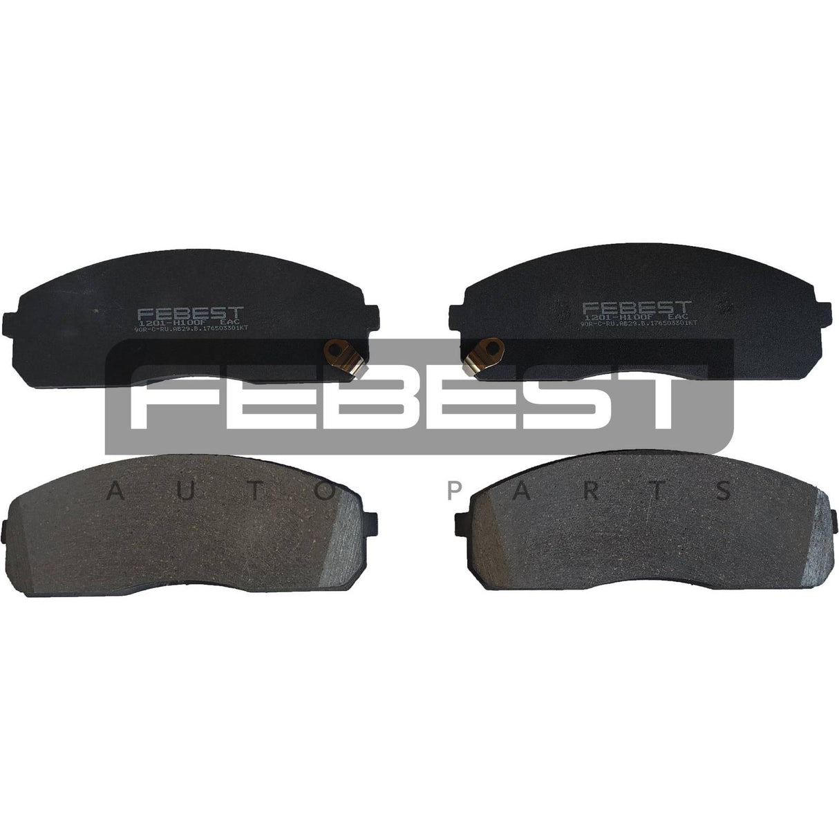 Pad kit, disc brake, front