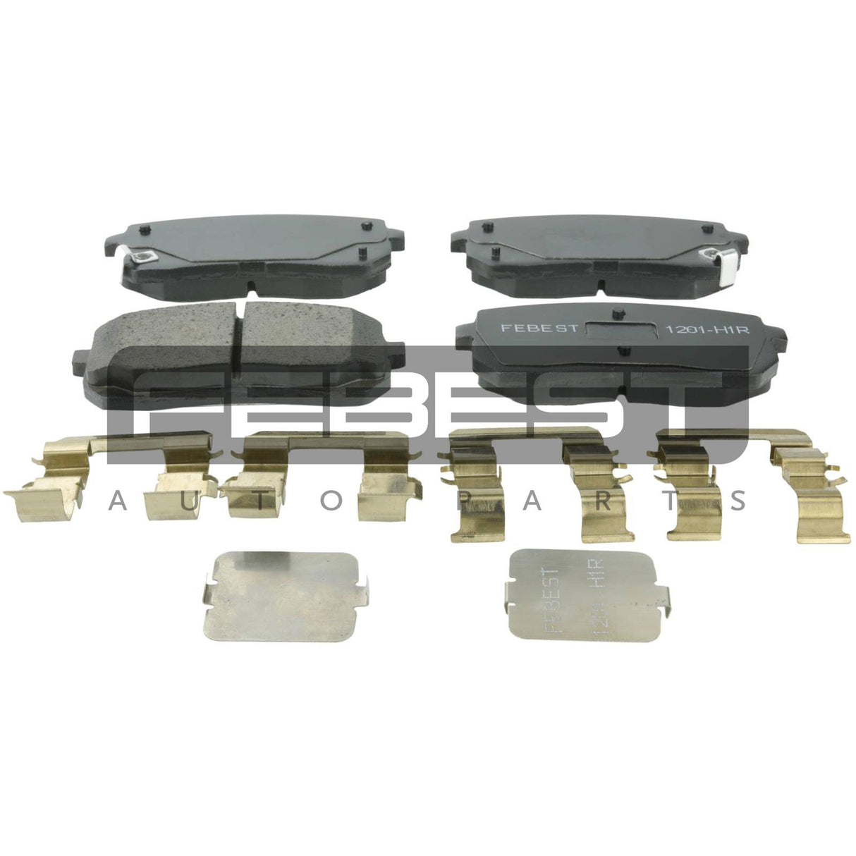 Pad kit, disc brake, rear - kit