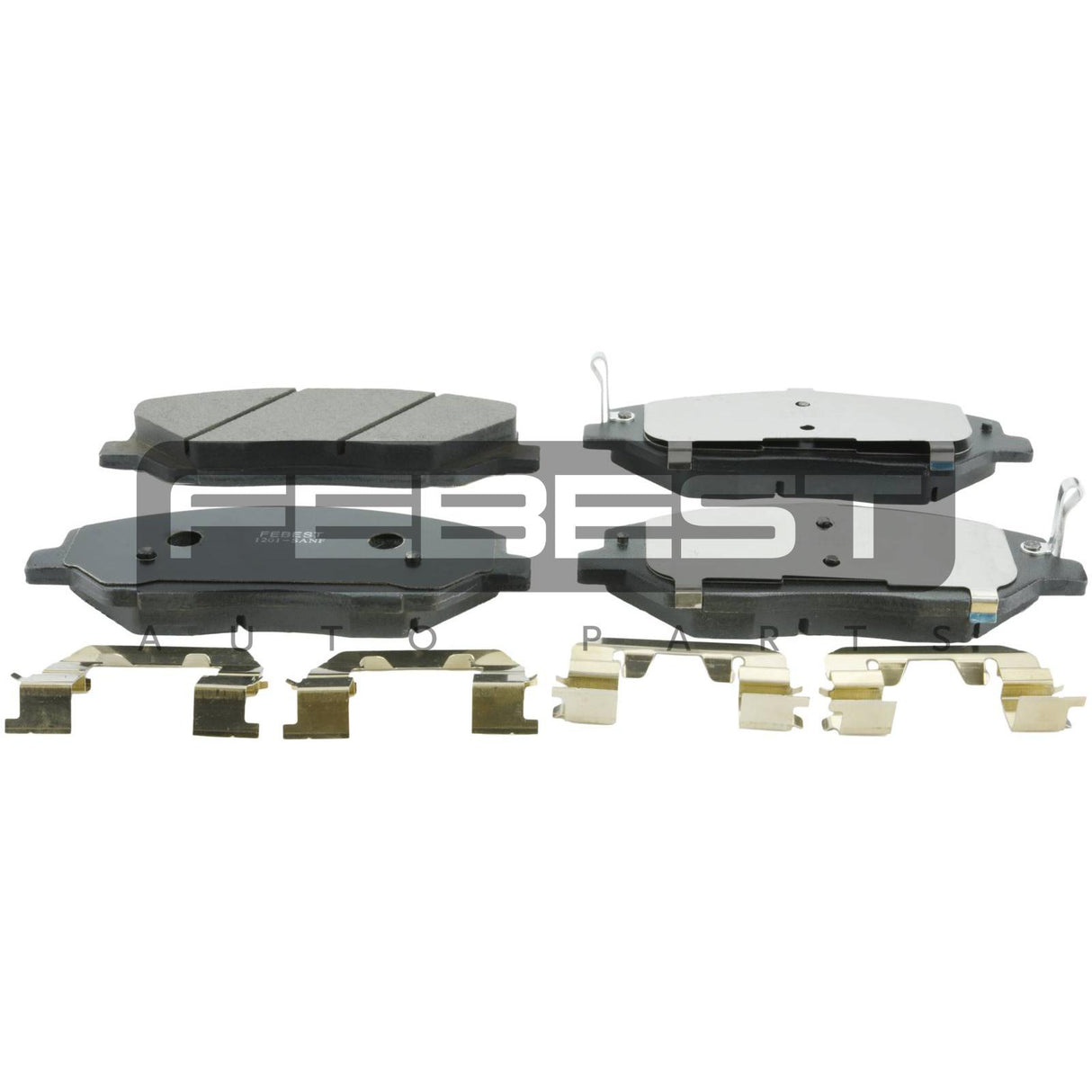 Pad kit, disc brake, front - kit