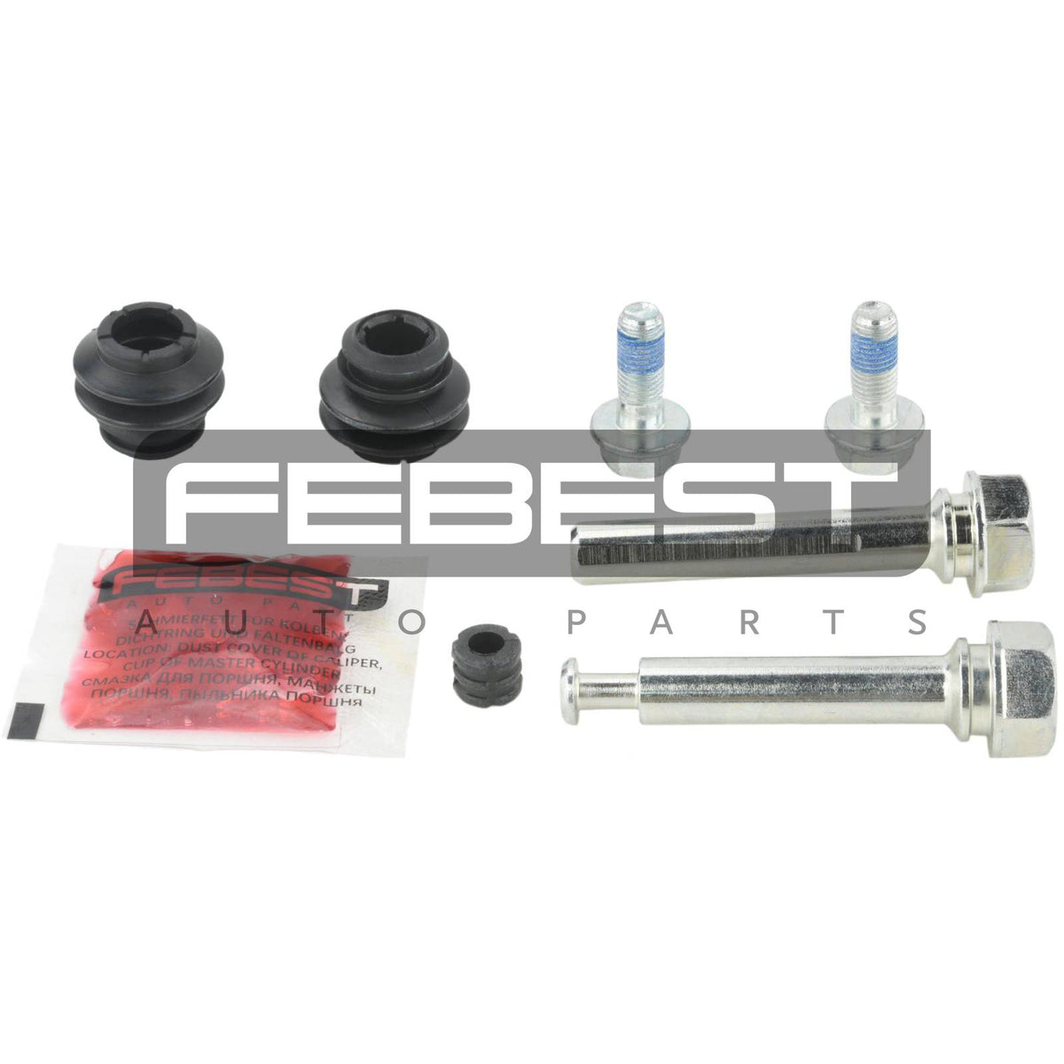 Front caliper slide pin kit