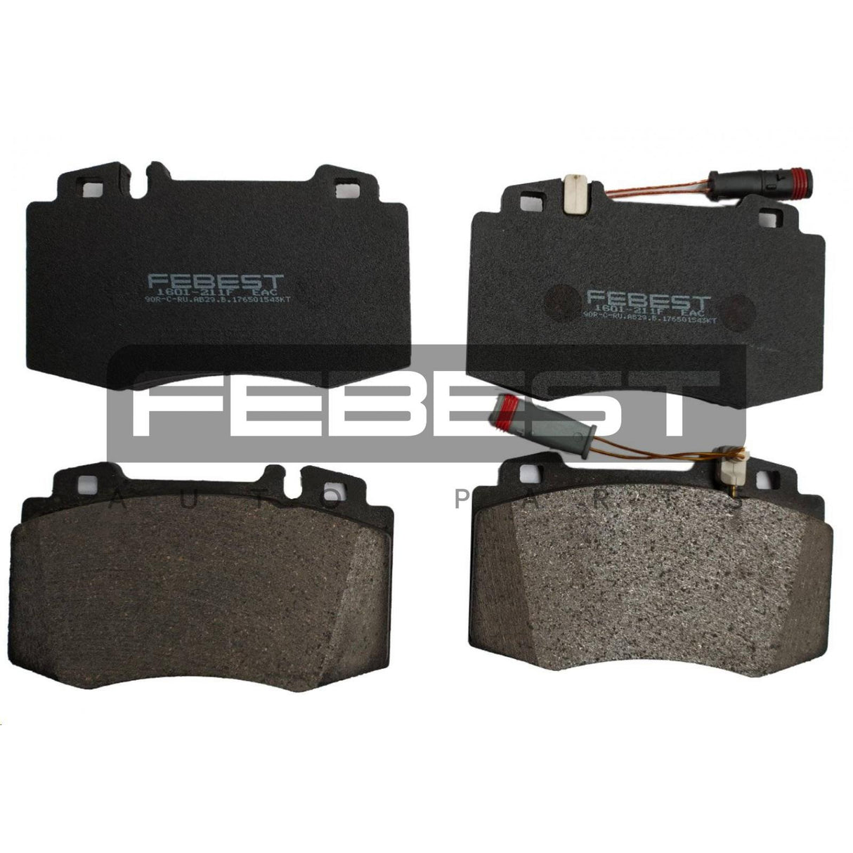 Pad kit, disc brake, front