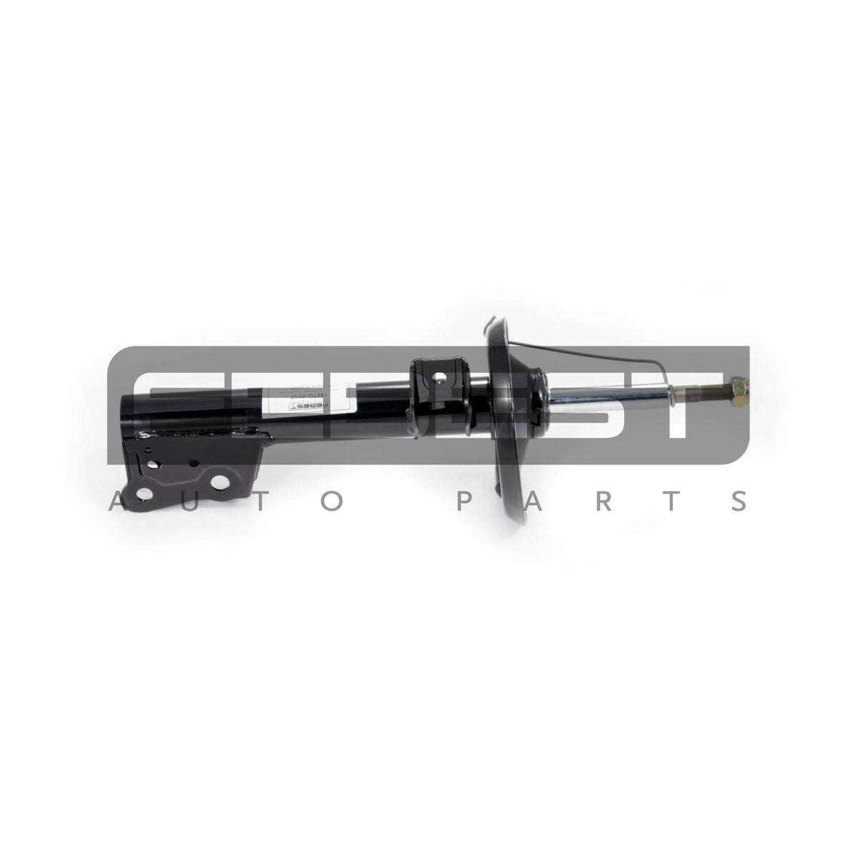 Front shock absorber, gas pressure