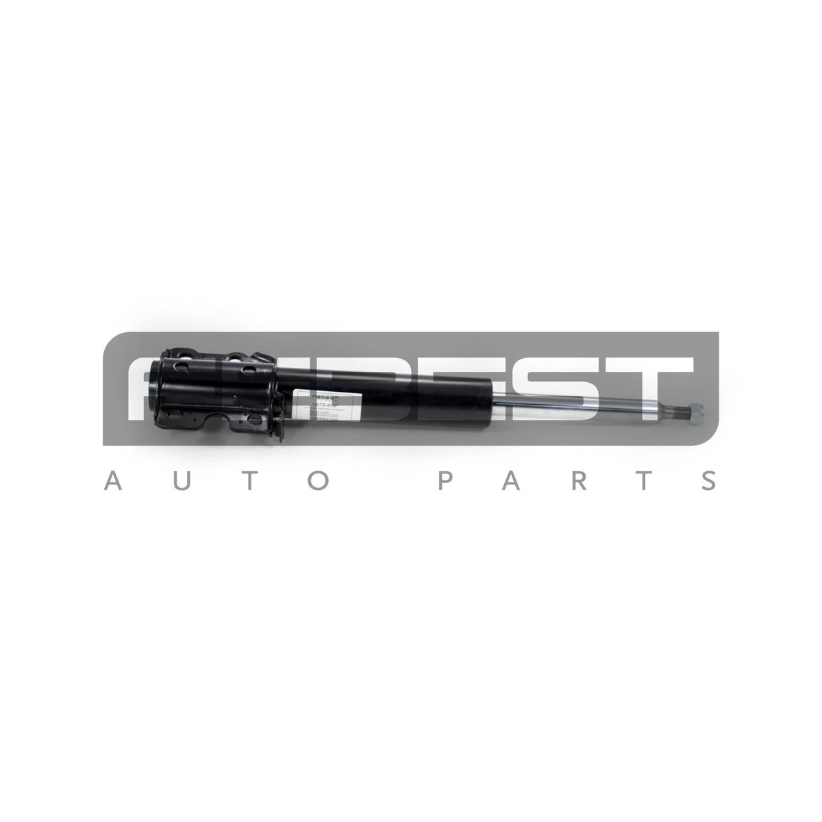 Front shock absorber, gas pressure