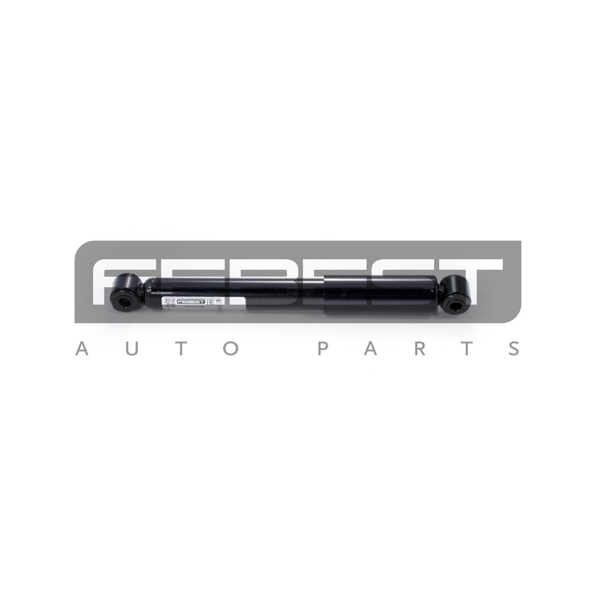 Rear shock absorber, gas pressure
