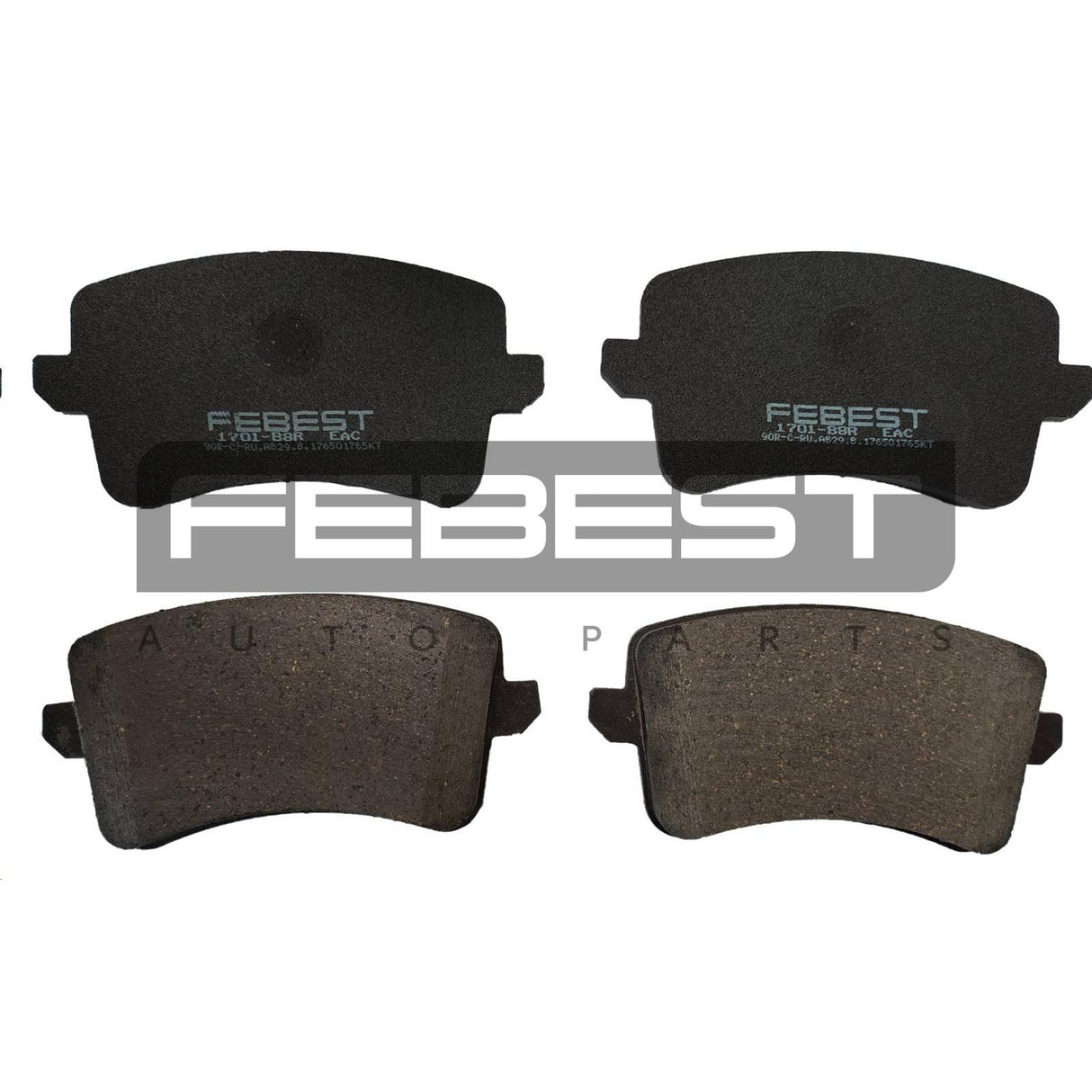 Pad kit, disc brake, rear