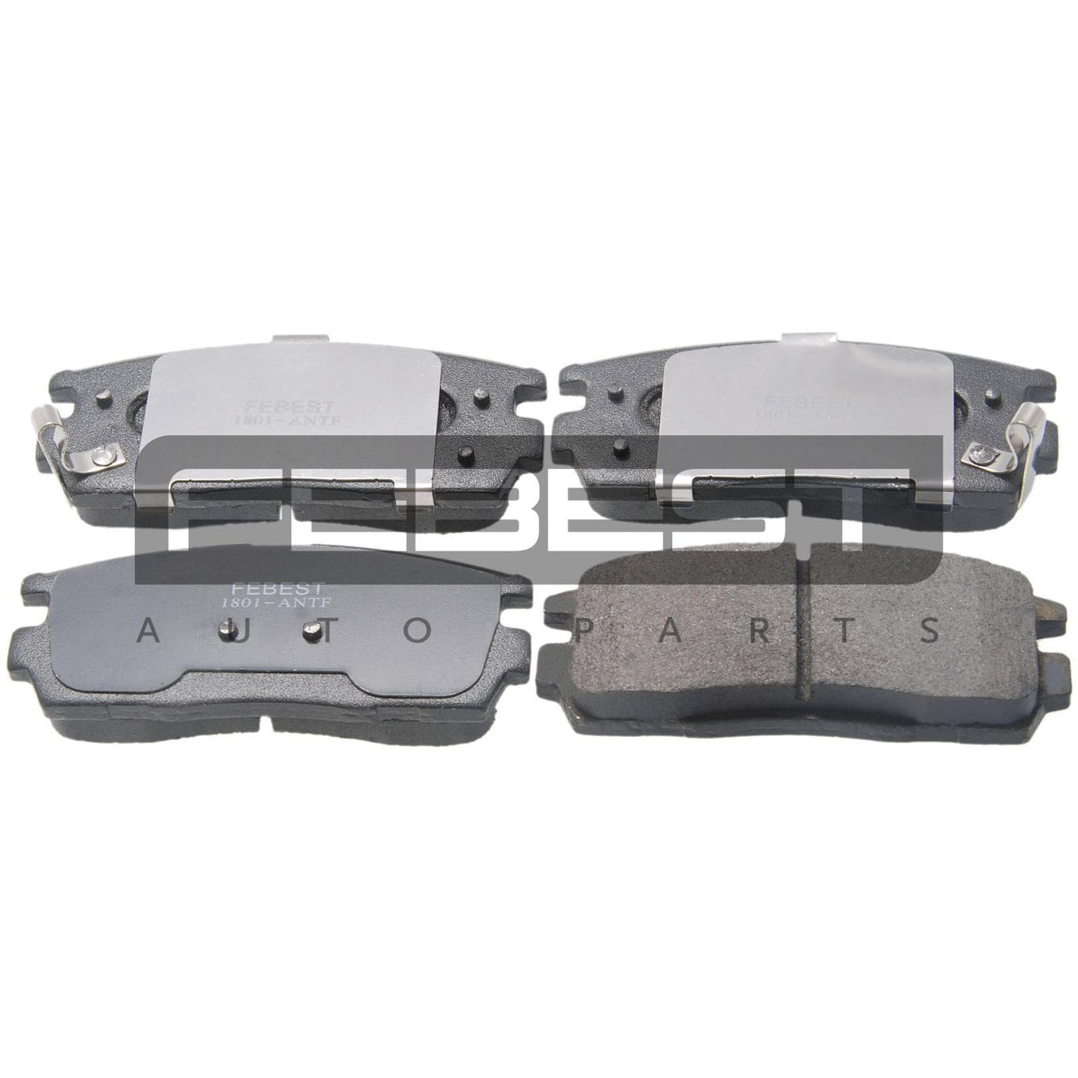 Pad kit, disc brake, front - kit