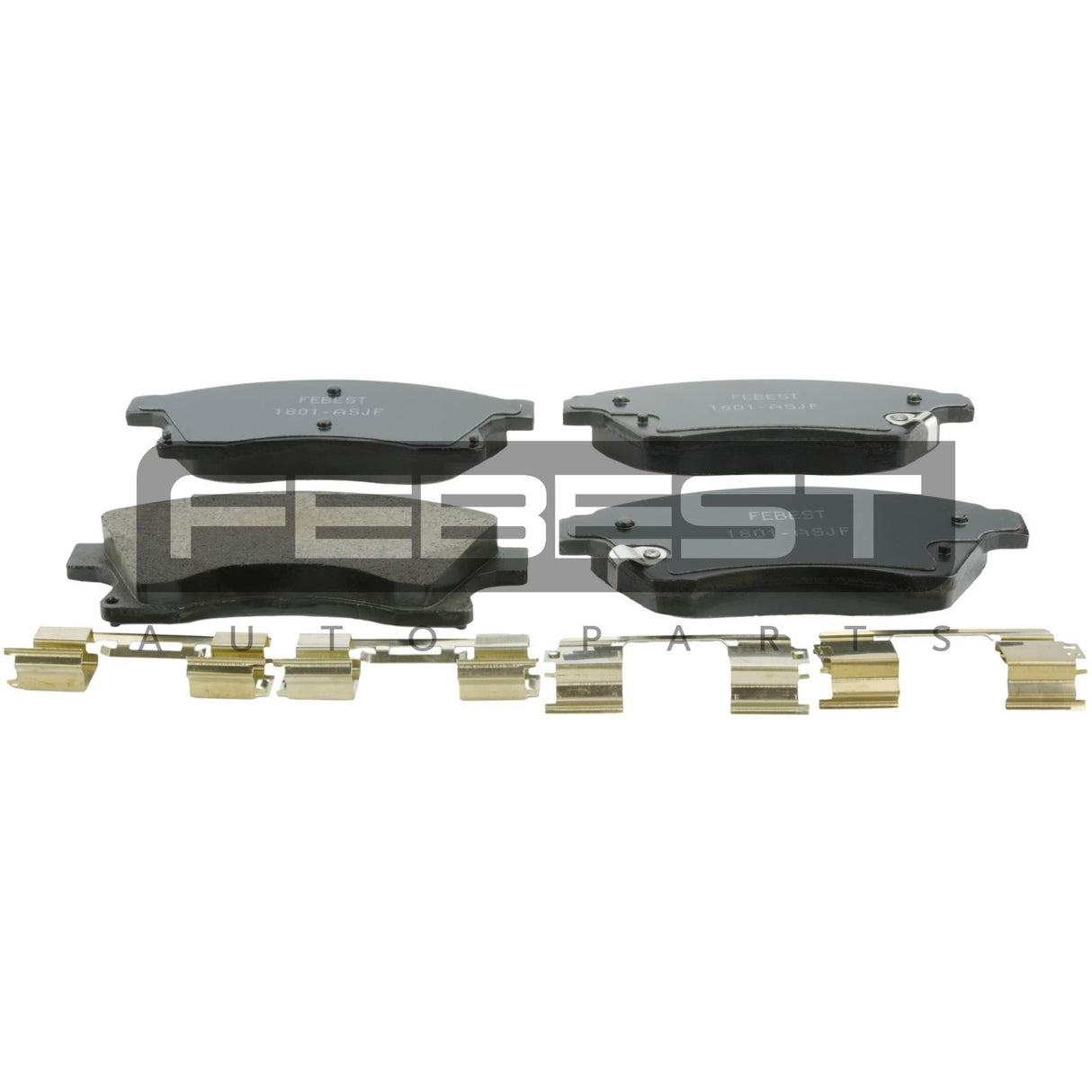 Pad kit, disc brake, front - kit