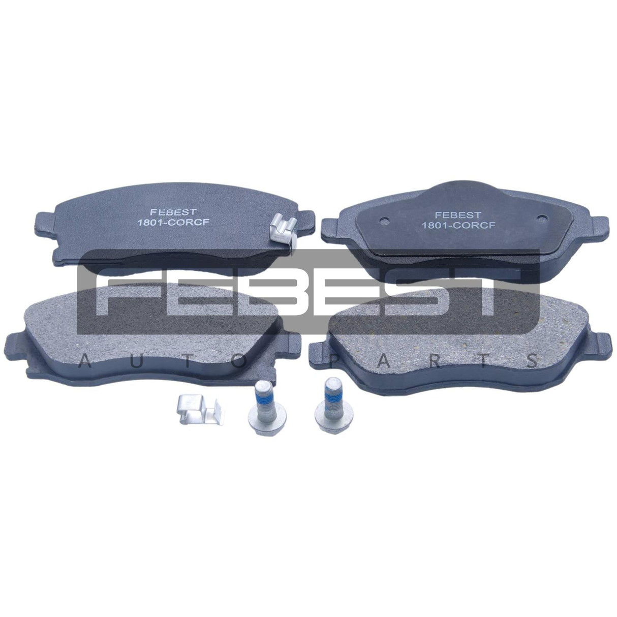 Pad kit, disc brake, front - kit