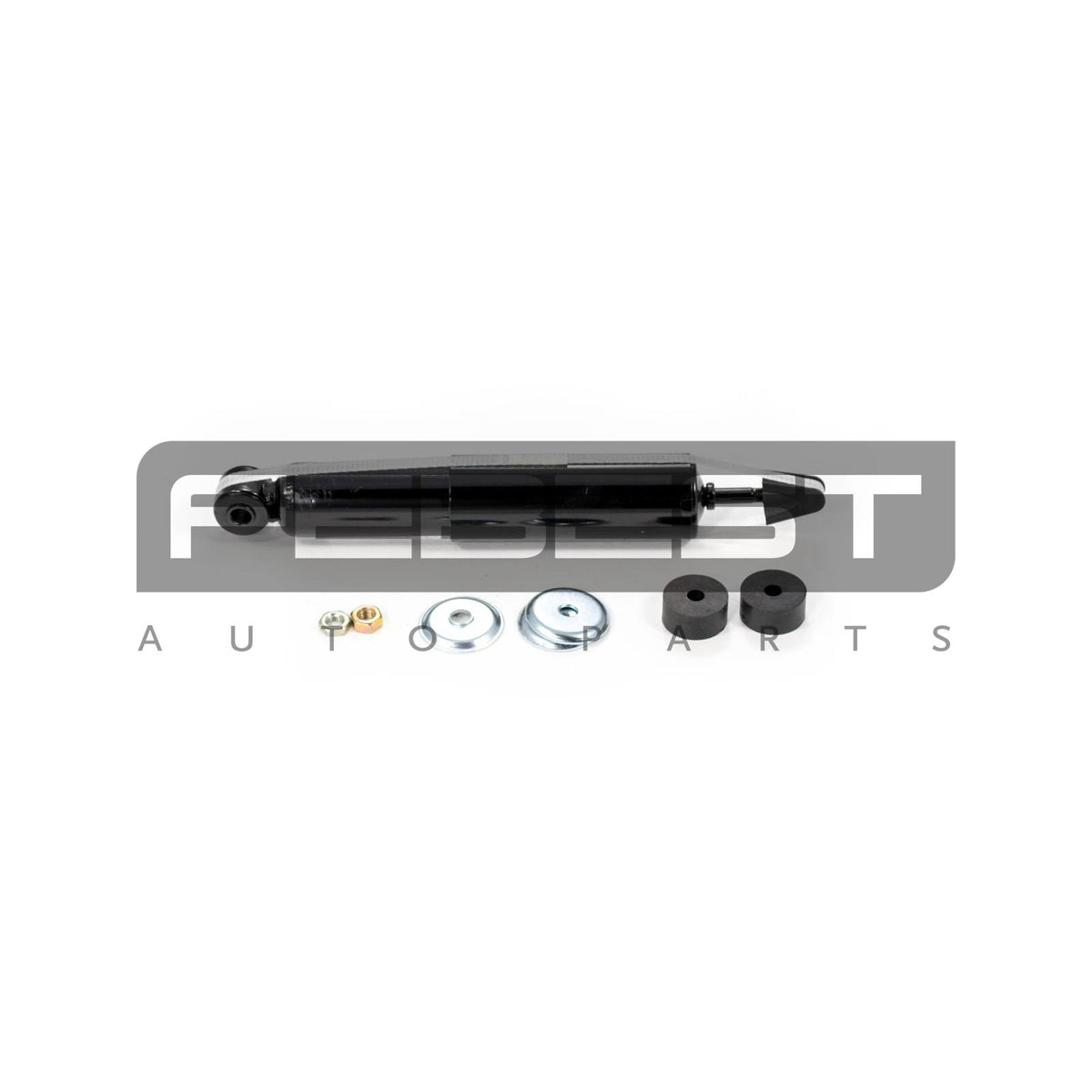 Front shock absorber, gas pressure