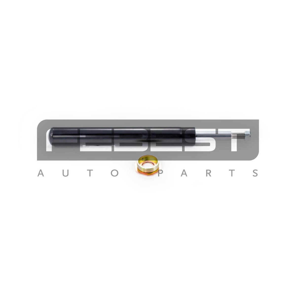 Front shock absorber, oil pressure