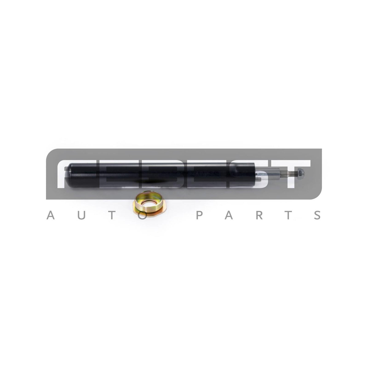 Front shock absorber, oil pressure