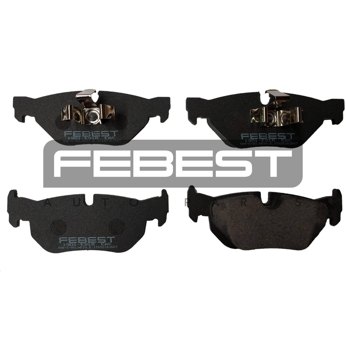 Pad kit, disc brake, rear