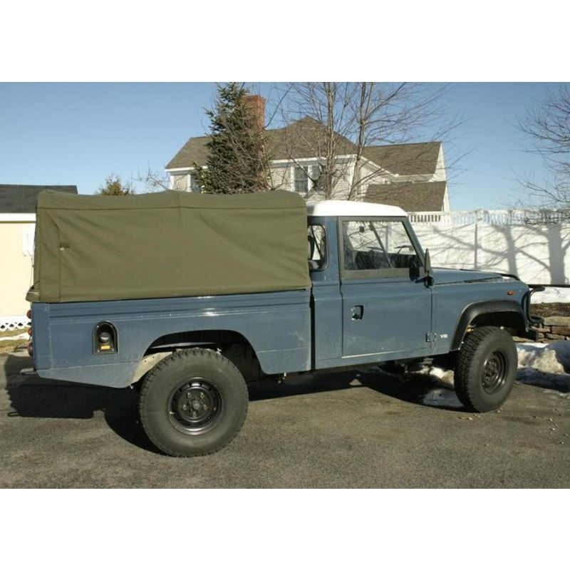 Khaki Canvas - with Rear Windows - for Hi-cap - EXMOOR TRIM