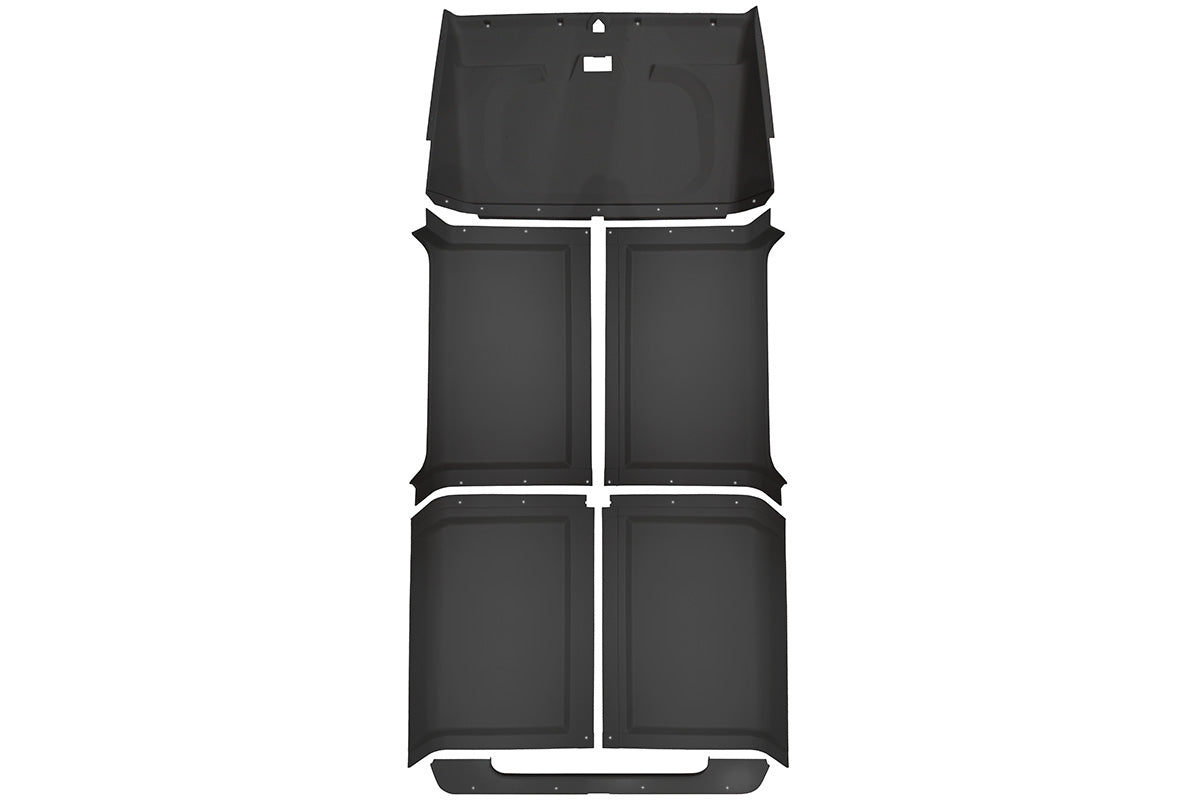 110" Roof Replacement Kit - With Alpine window - Black - TERRAFIRMA