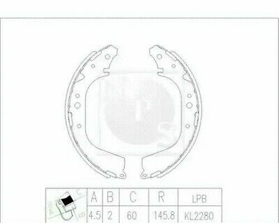 Brake Shoe Set Rear