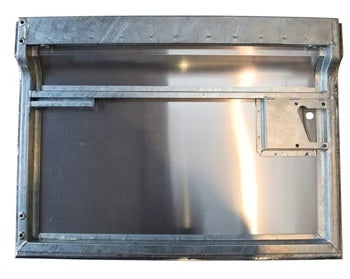 Right Front Door - with Lock Hole - Galvanized - AG PARTS