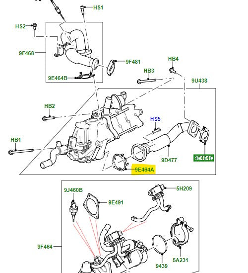 Gasket EGR Hose