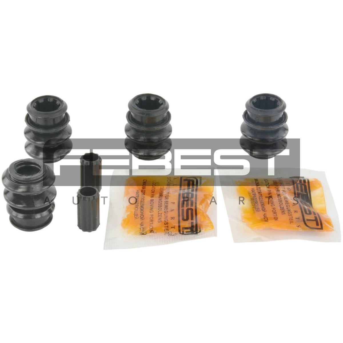 Front brake caliper slide pin boot kit - FEBEST