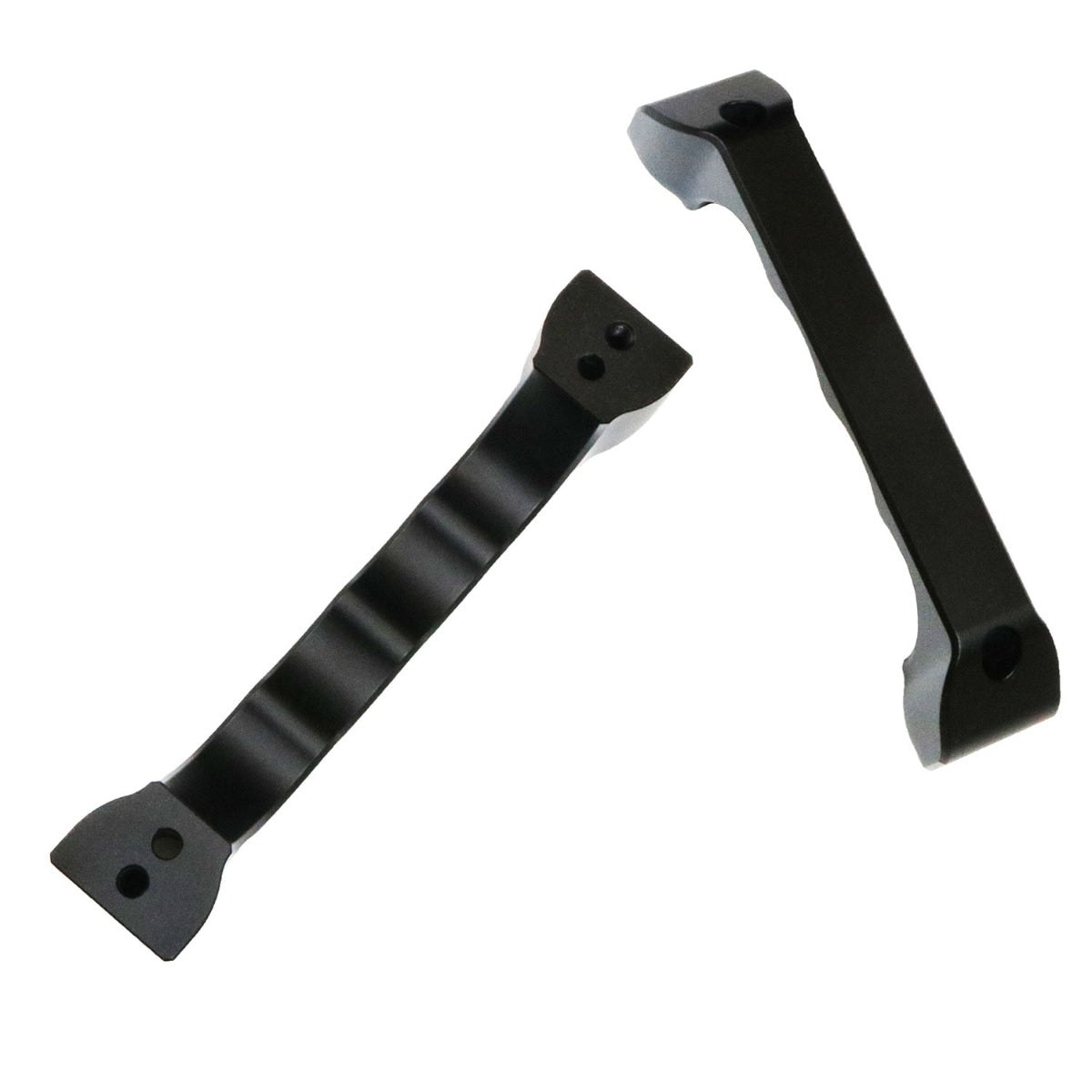 Interior Handle - Pair - Aluminium - Black - EXMOOR TRIM