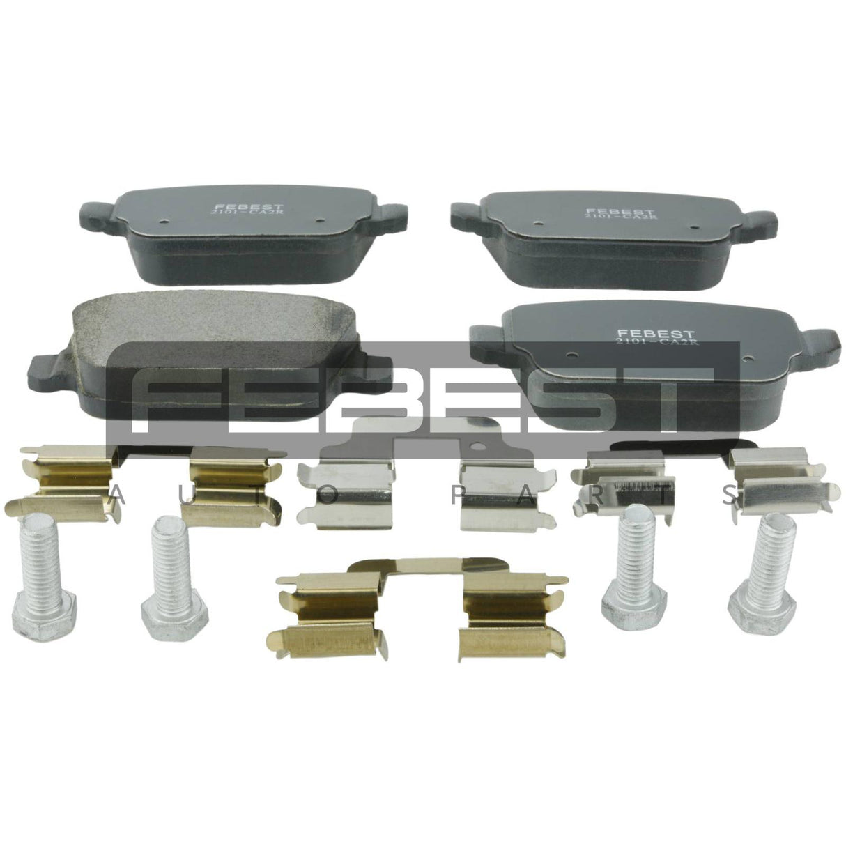 Pad kit, disc brake, rear - kit