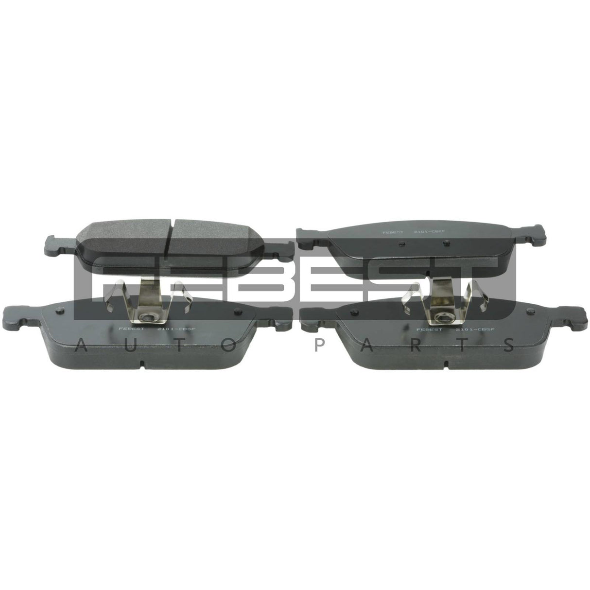 Pad kit, disc brake, front