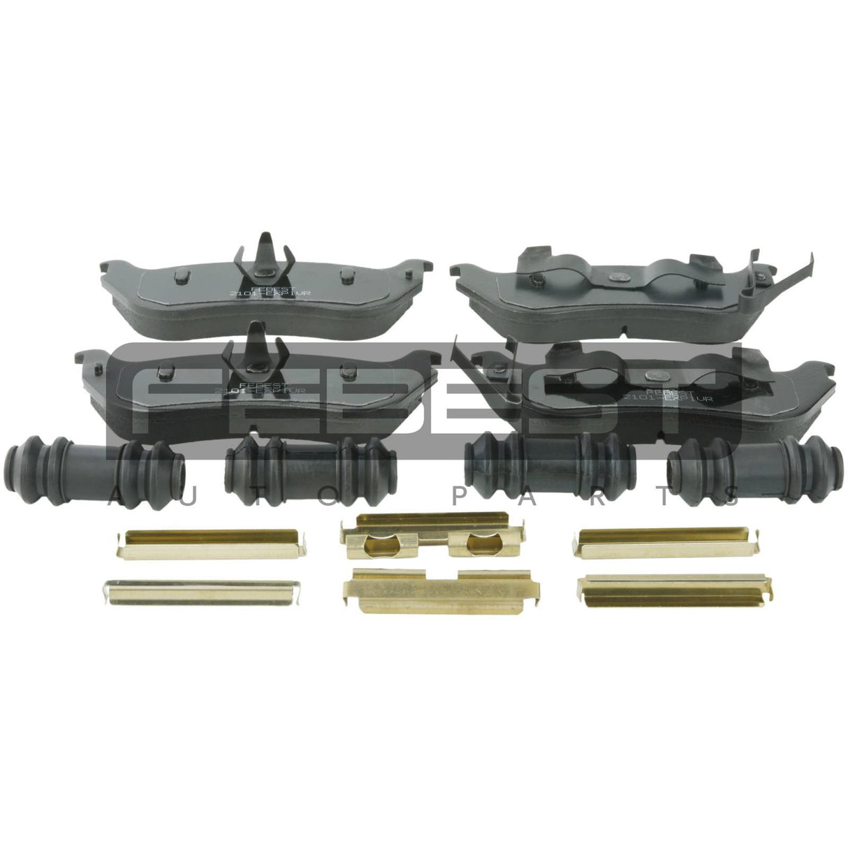 Pad kit, disc brake, rear - kit