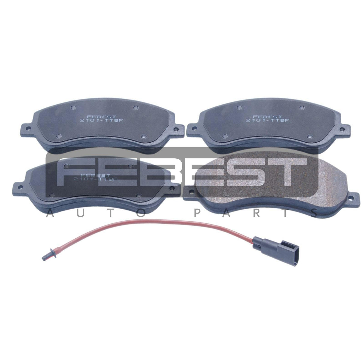Pad kit, disc brake, front