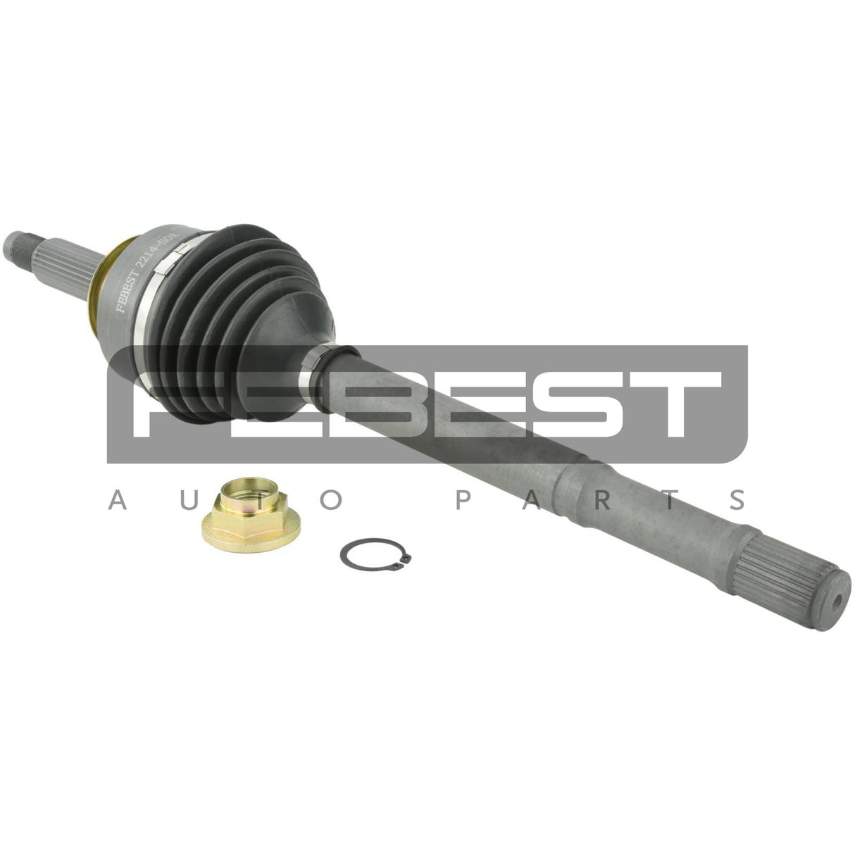 Shaft assembly, outer cv joint