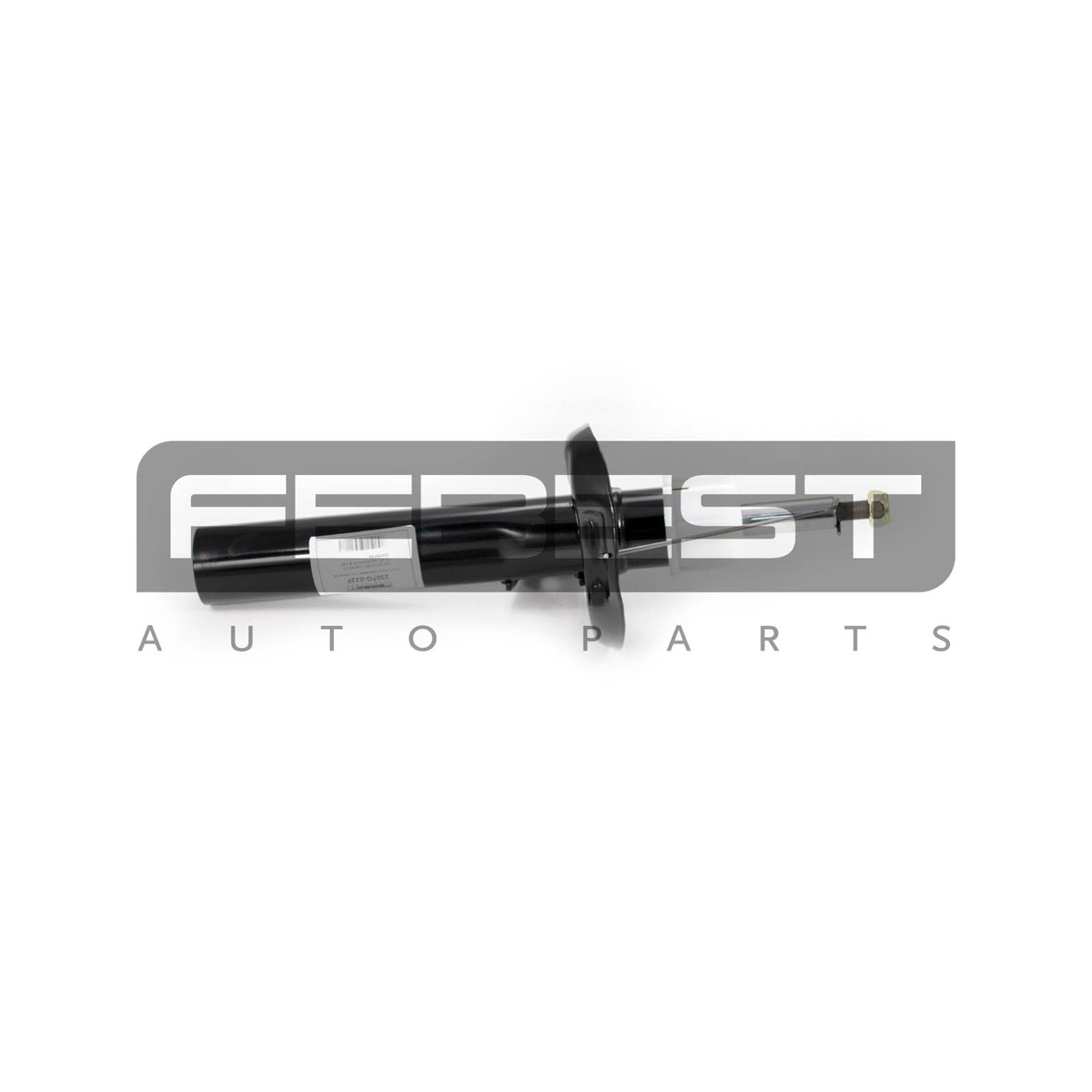 Front shock absorber, gas pressure