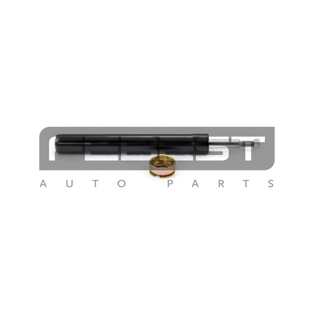 Front shock absorber, oil pressure