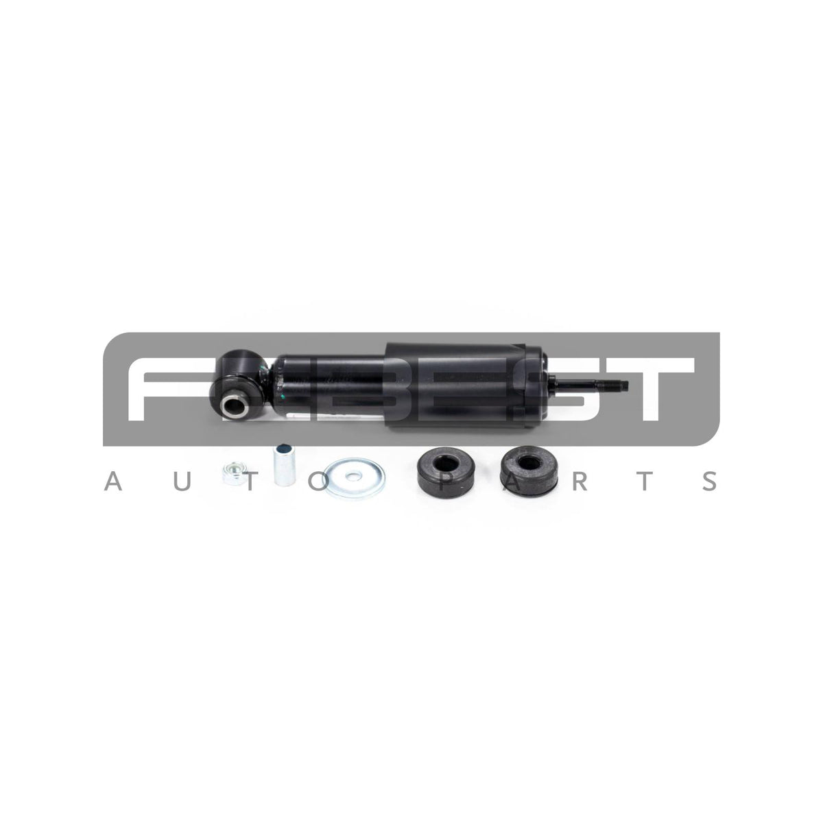 Front shock absorber, oil pressure