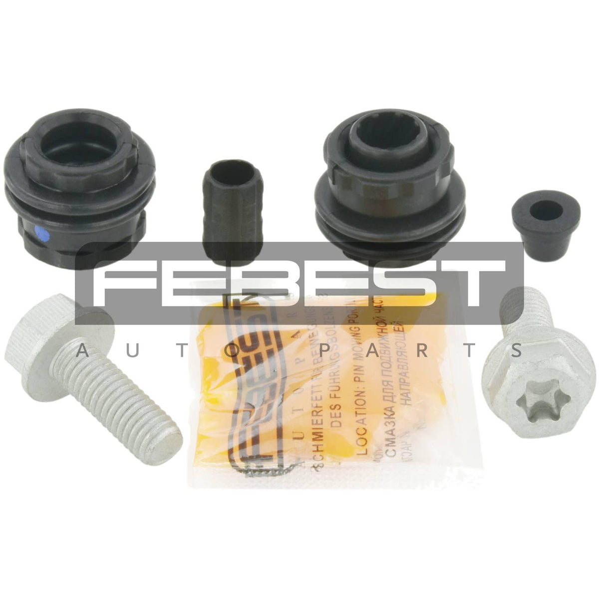 Front brake caliper slide pin boot kit