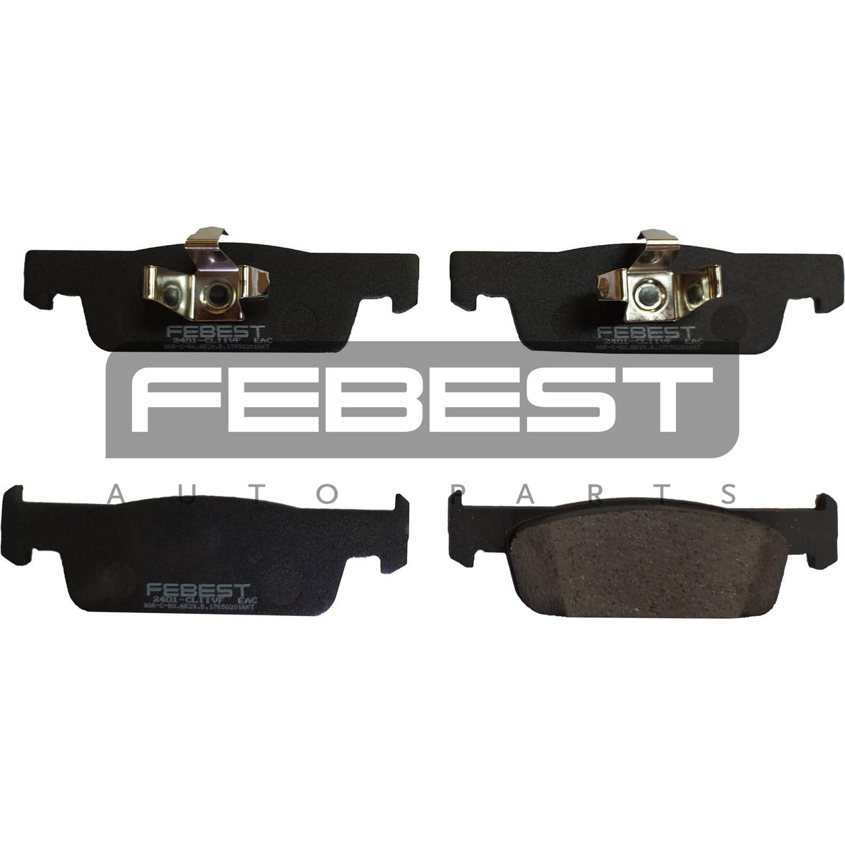 Pad kit, disc brake, front