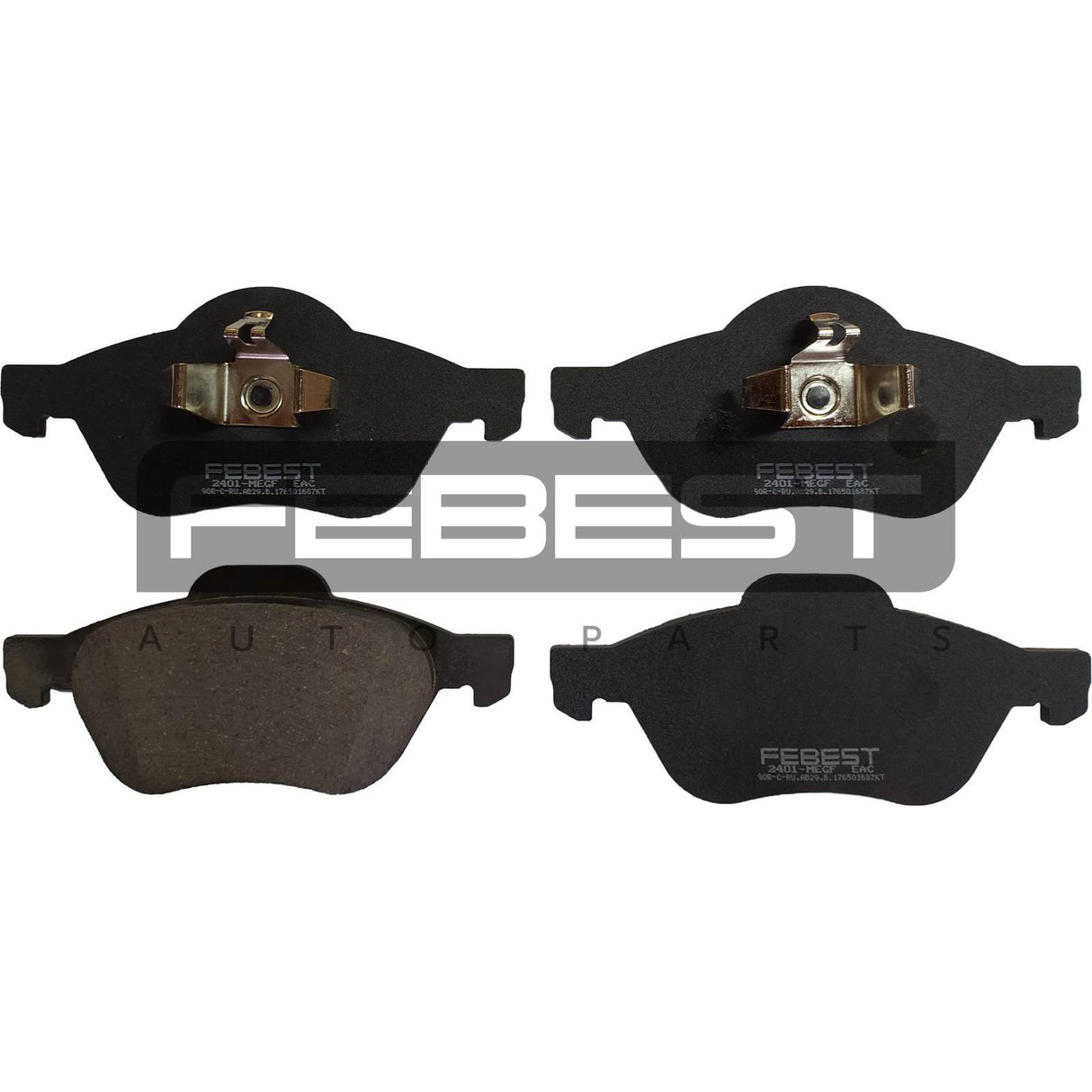 Pad kit, disc brake, front