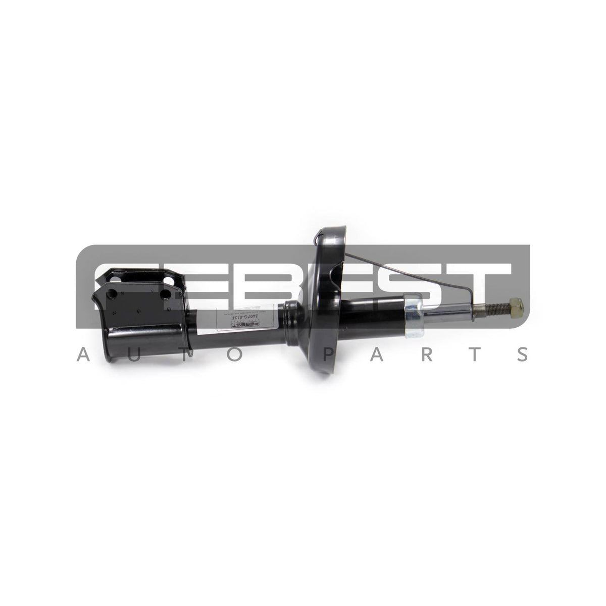 Front shock absorber, gas pressure