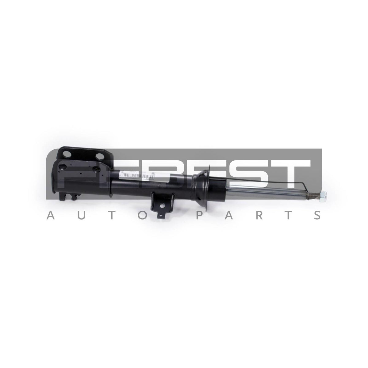 Front shock absorber, gas pressure