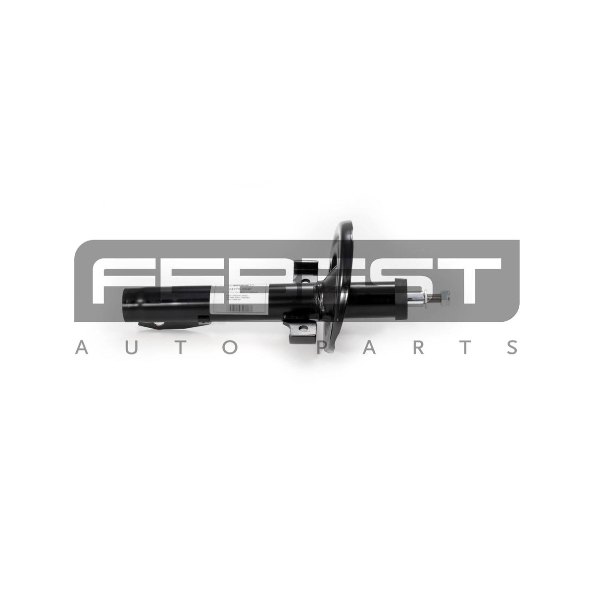 Front shock absorber, oil pressure