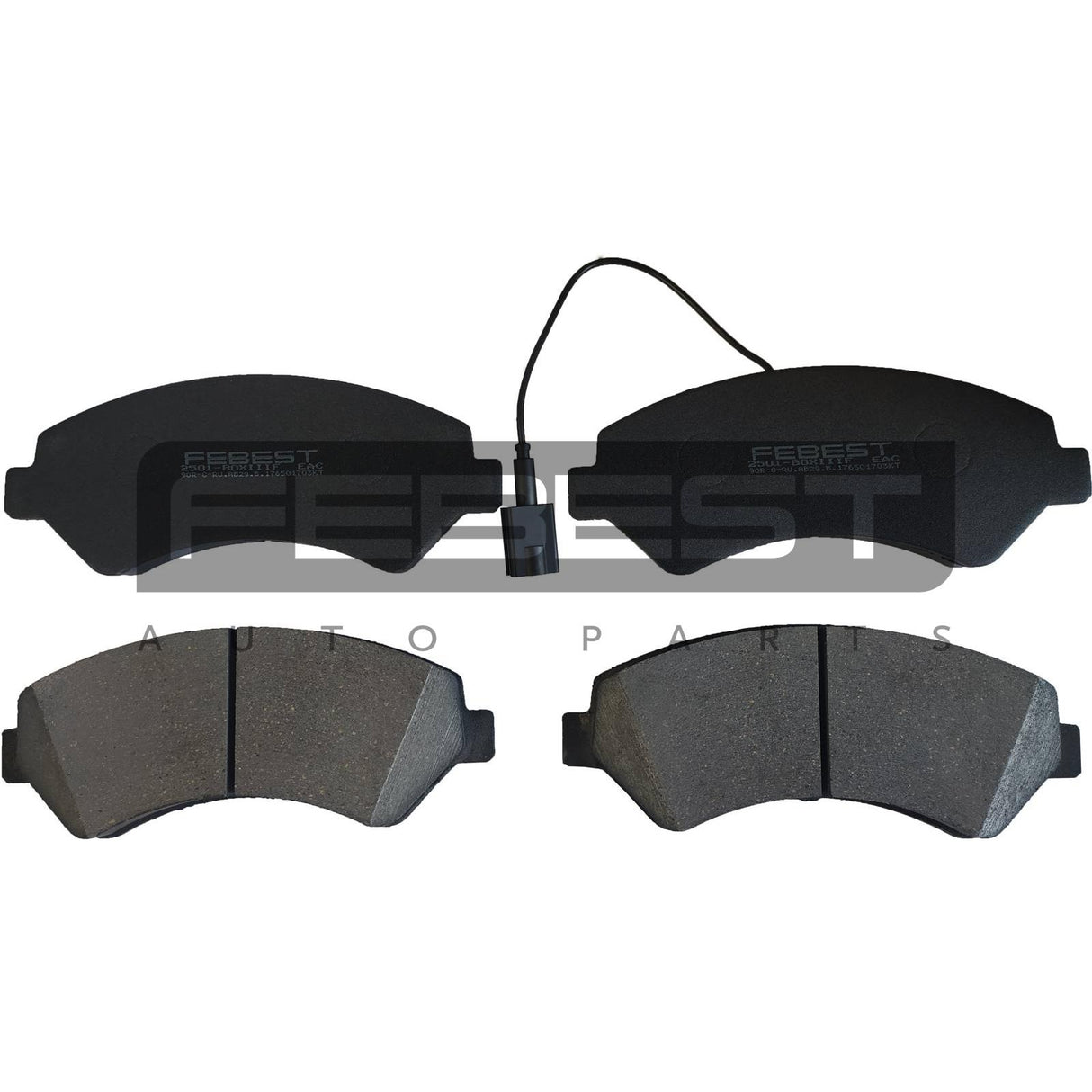 Pad kit, disc brake, front - kit