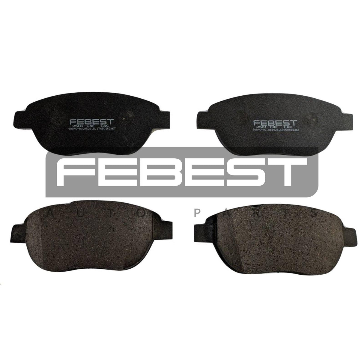 Pad kit, disc brake, front