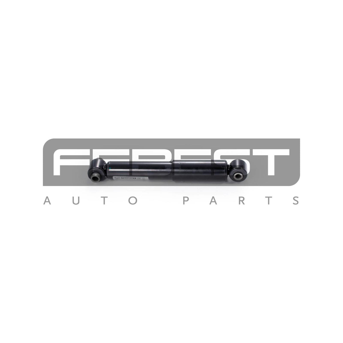 Rear shock absorber, oil pressure