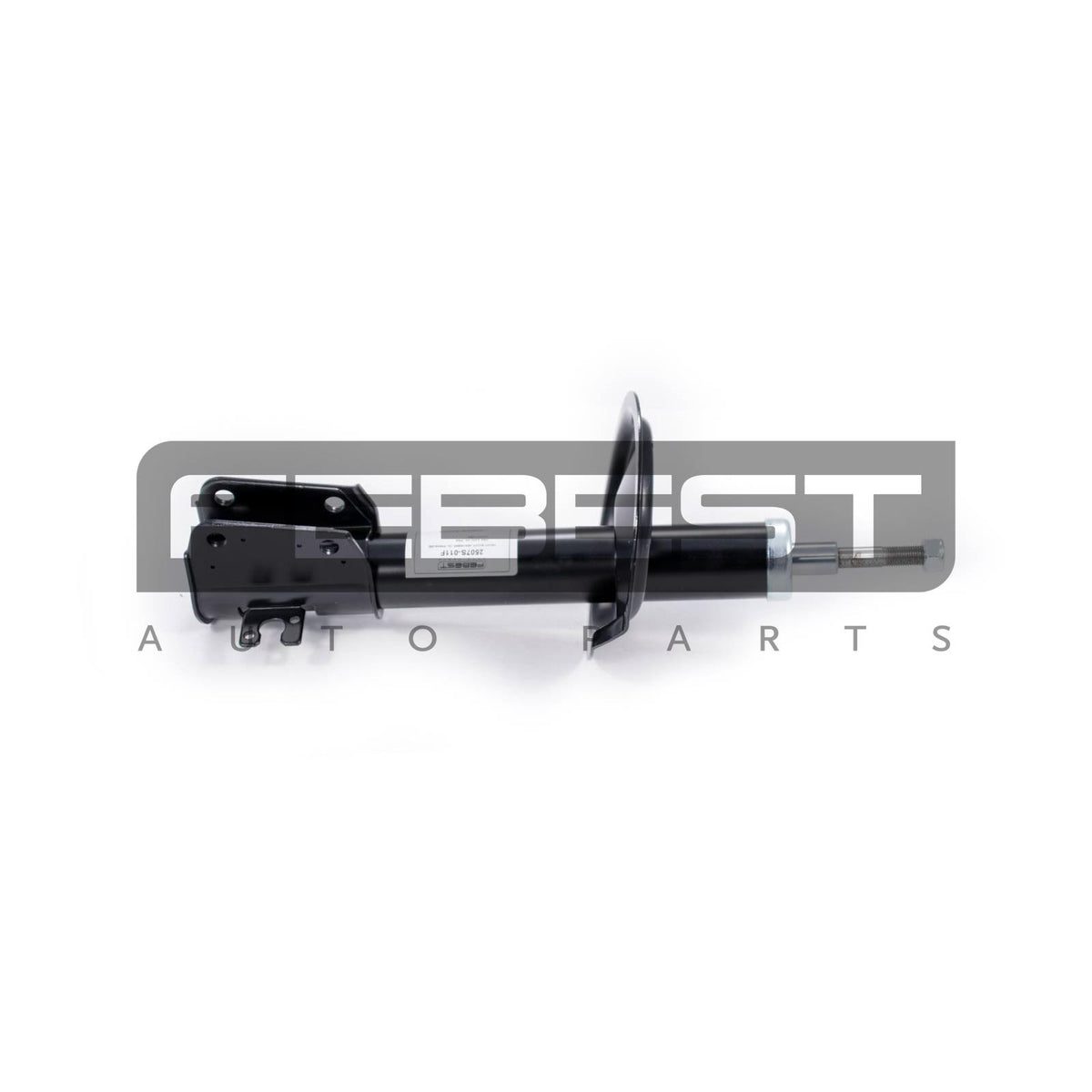 Front shock absorber, oil pressure