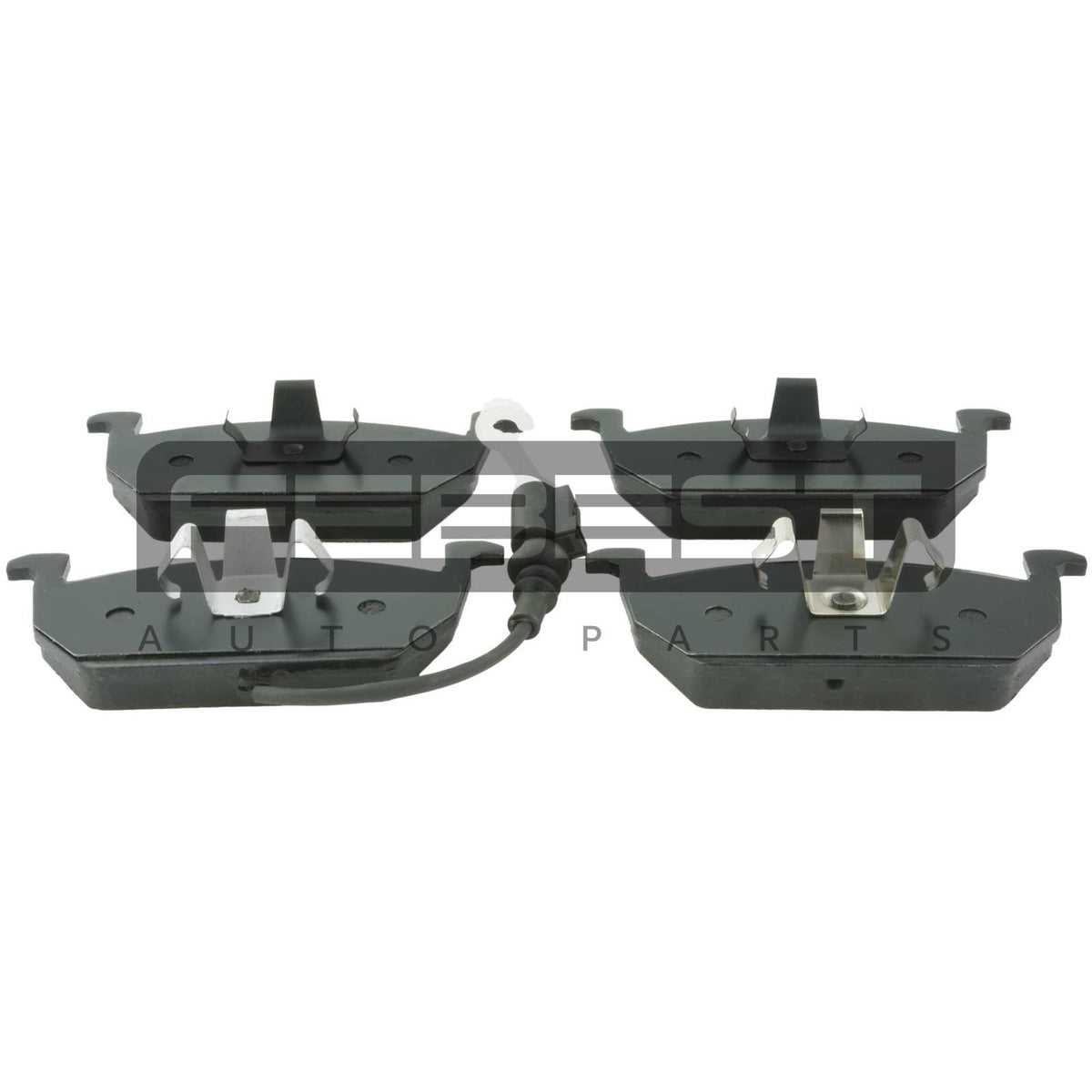 Pad kit, disc brake, front - FEBEST